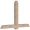 Ekena Millwork Eugene Smooth Timber Gable Bracket, Douglas Fir, 72"W x 48"H x 5 1/2"D x 5 1/2"F, 16/12 Pitch GBW072X48X0606EUG00SDF - alternate 4